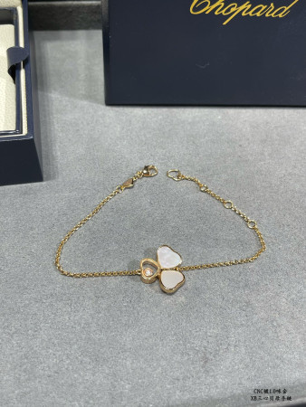 Chopard Three Heart Mother of Pearl Bracelet