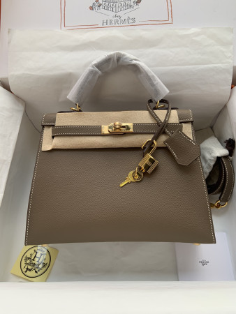 H**mes Kelly Gold-tone Hardware 25 28