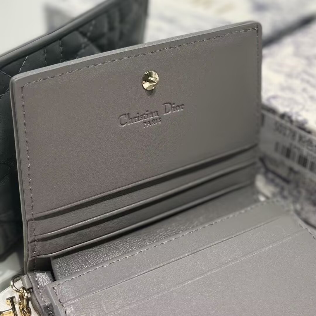 D*or mini lady D*or gardenia wallet 11x9x3cm
