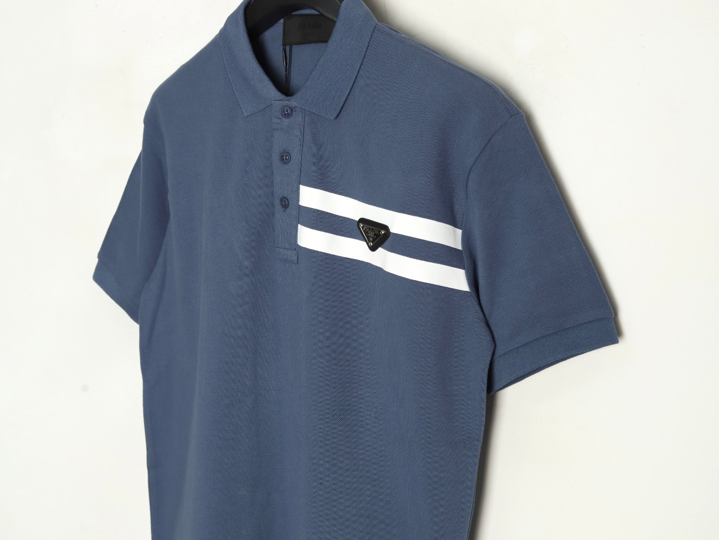 Pra*a short-sleeved polo shirt