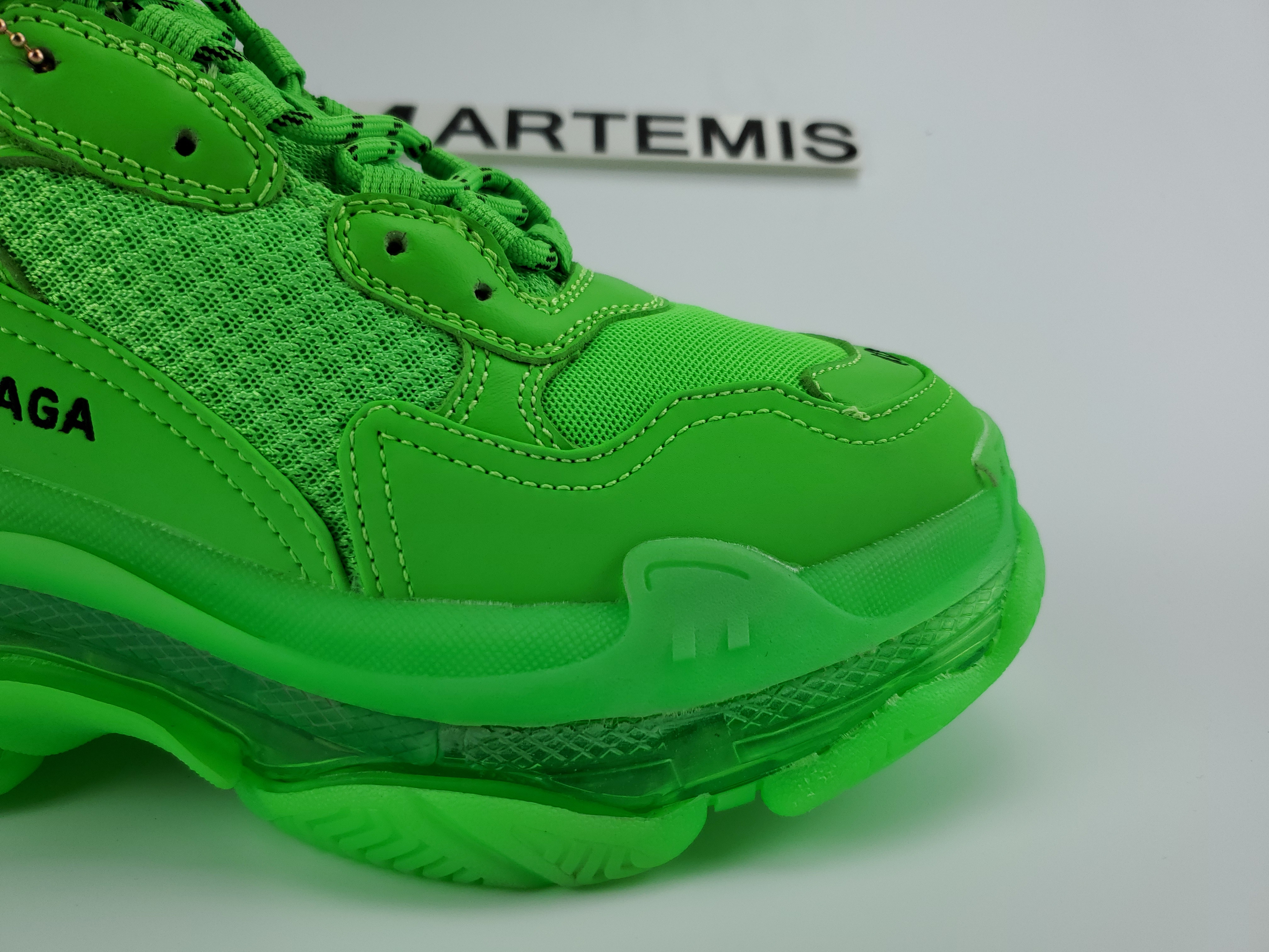 Balenciga Triple S Neon Green