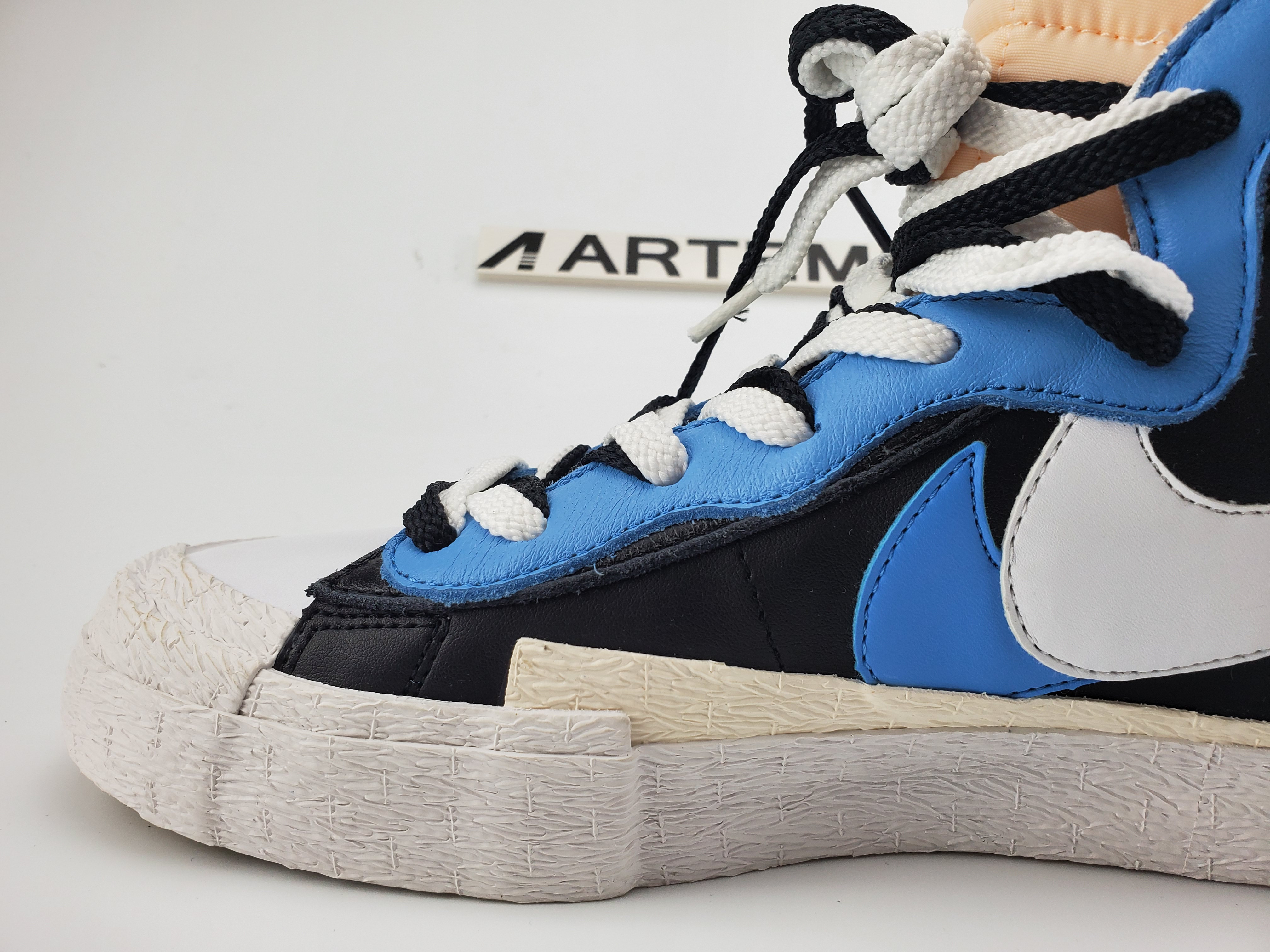 Nike Blazer High sacai White Black Legend Blue