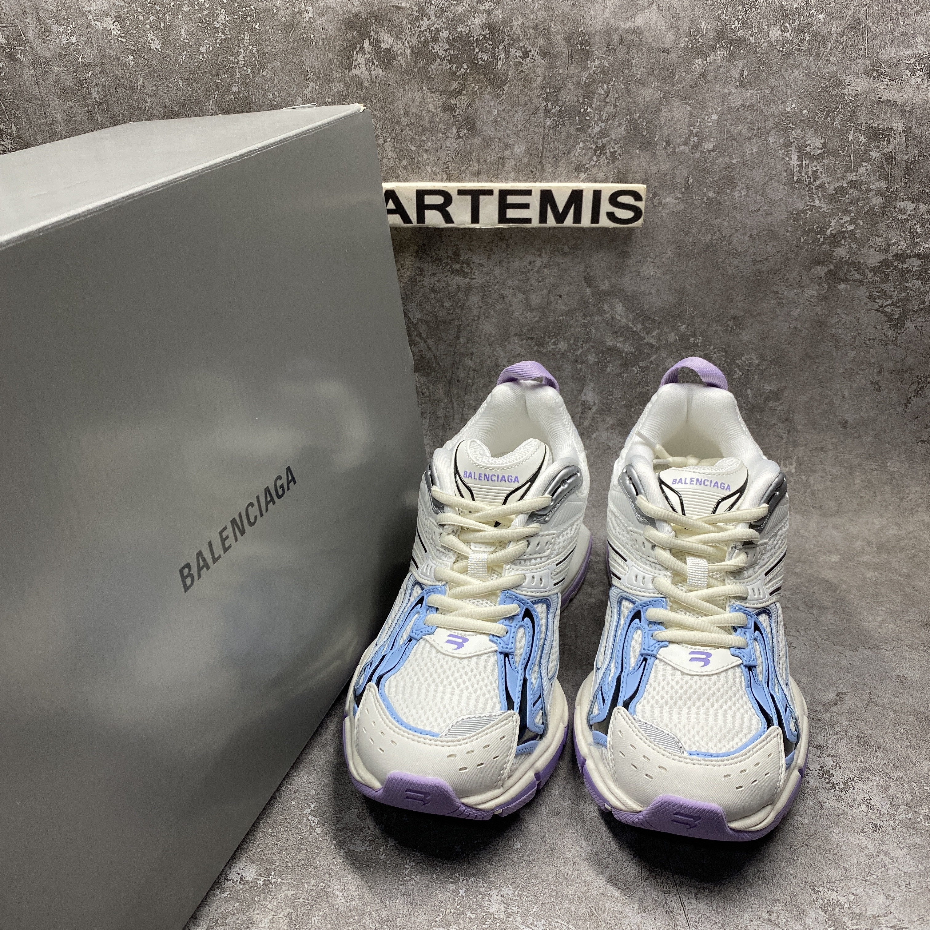 Balenciga X-Pander Wedge Sneakers