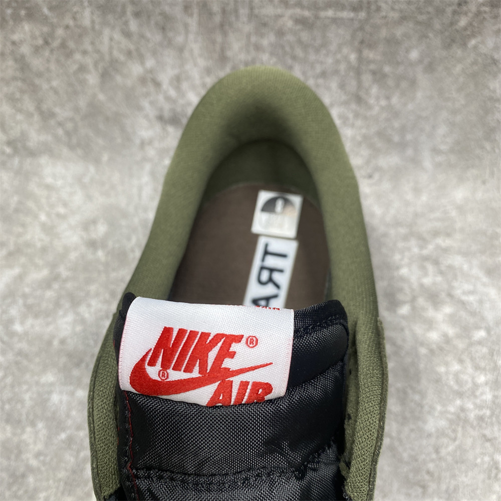 TRAVIS SCOTT X AIR JORDAN 1 LOW OG SP BLACK OLIVE
