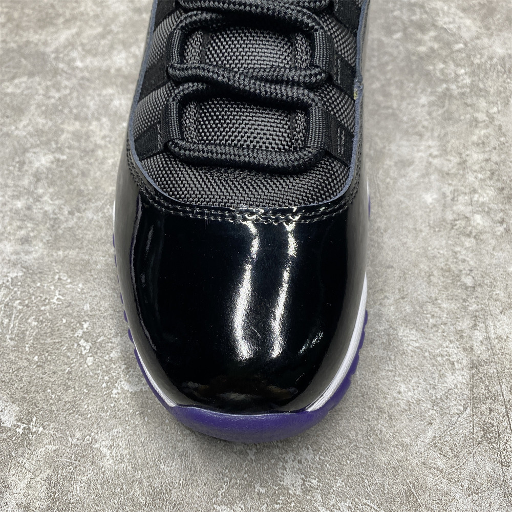 Jordan 11 Retro black purple