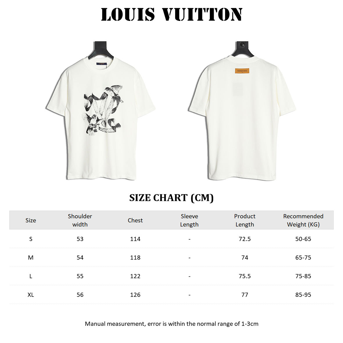 l0*is V*t0n lv short-sleeved t-shirt