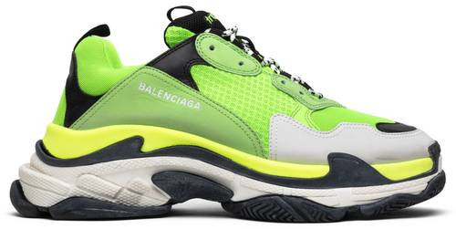 Balenciga Triple S Sneaker Very Fluo