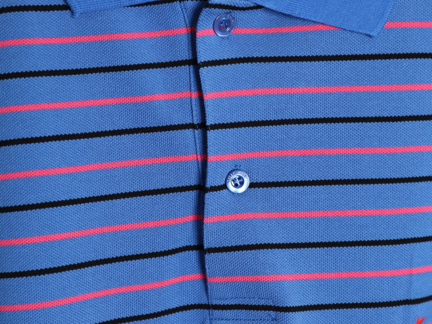 Ba*len*cia*ga short-sleeved polo shirt