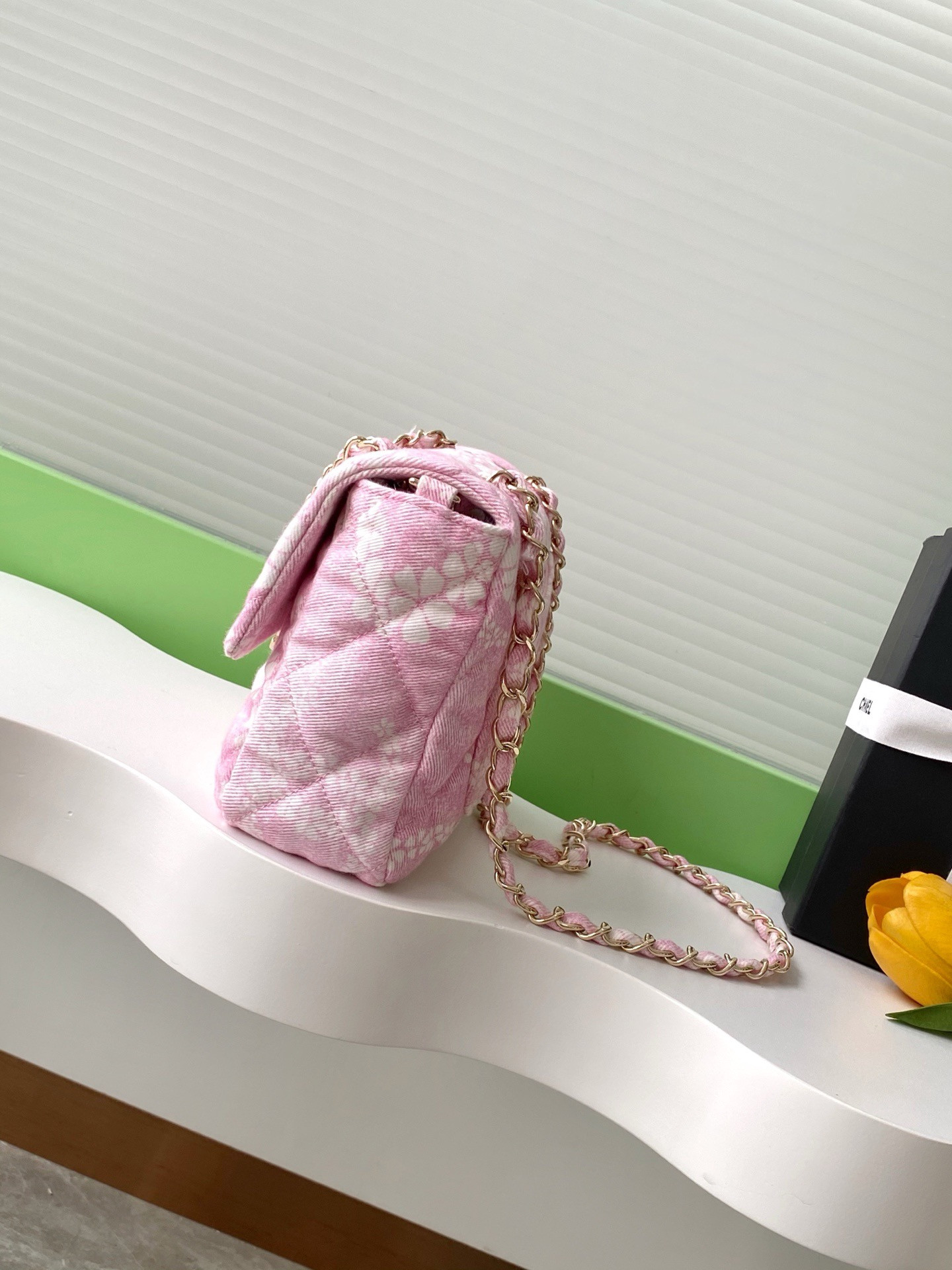 Ch*el flap bag 15x24x6.5cm