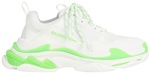 Balenciga Wmns Triple S Sneaker Fluo Green