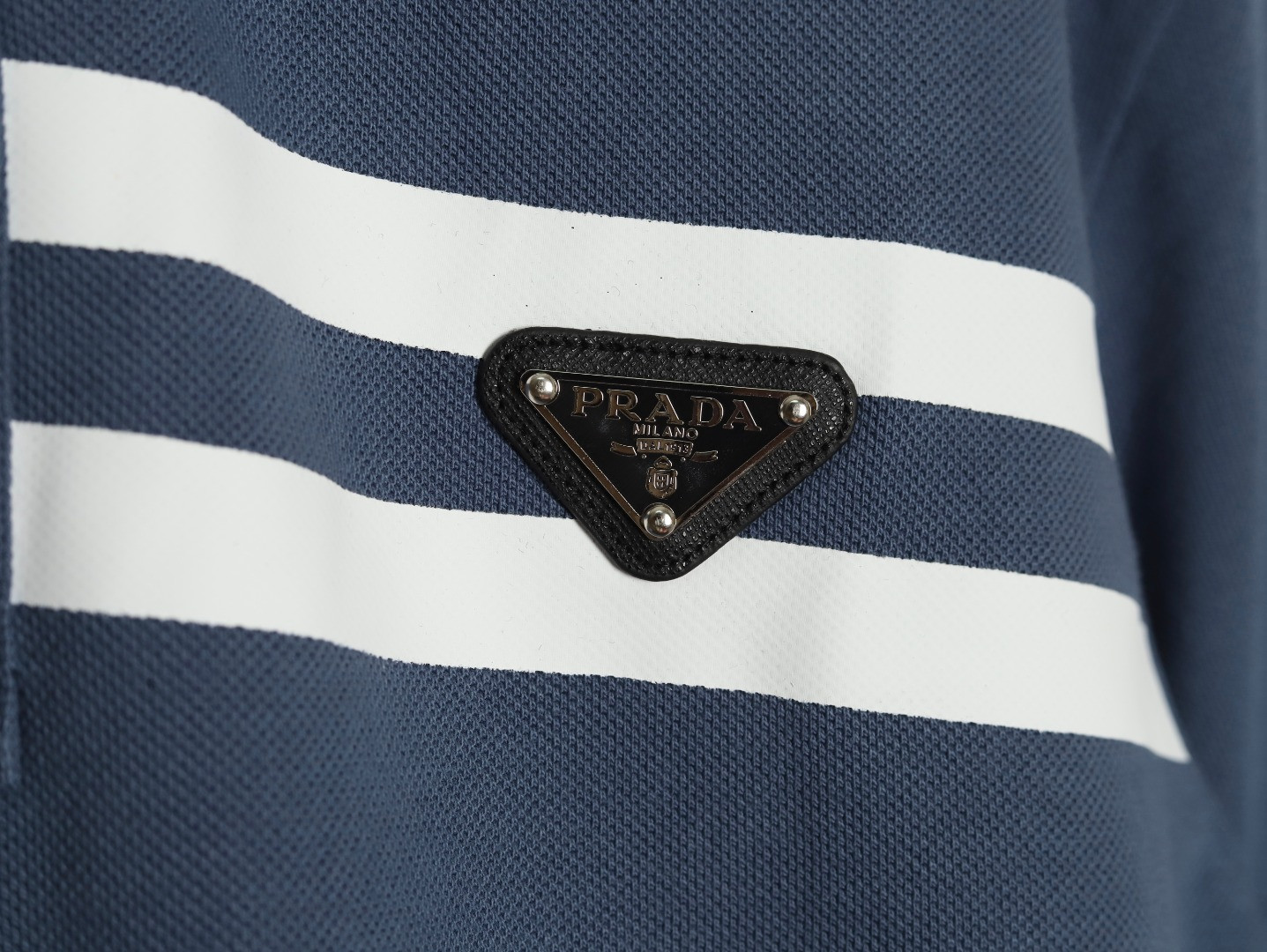 Pra*a short-sleeved polo shirt