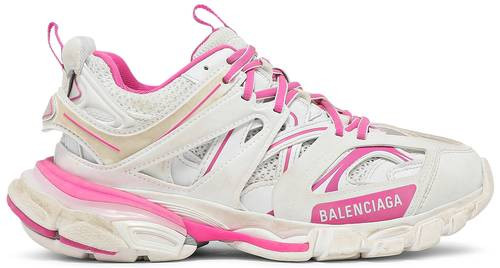 Balenciga Wmns Track Sneaker White Fluo Pink