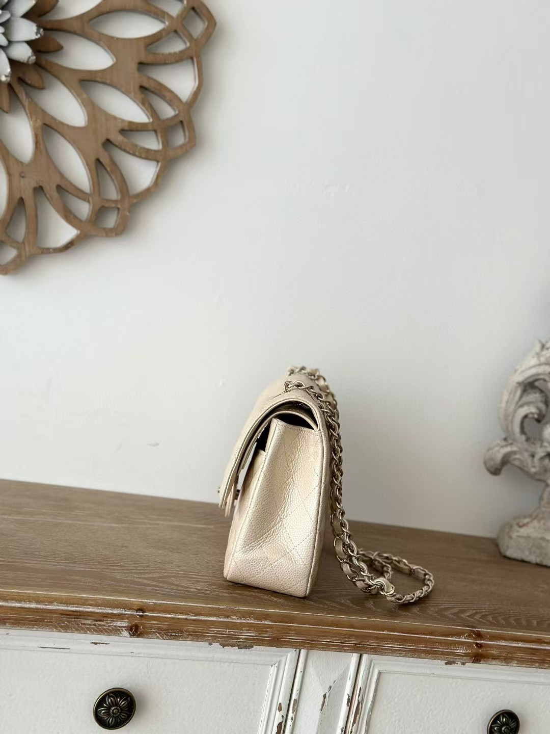 Ch*el classic flap handbag cf 25.5x 15x6cm