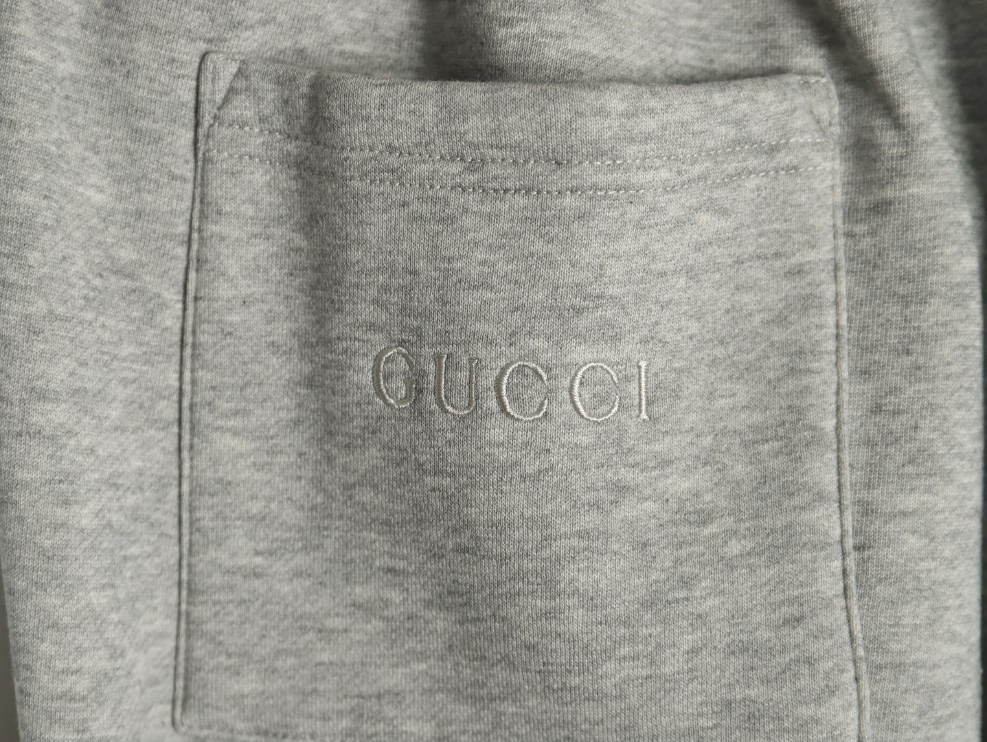 G*u*i guc fleece-lined pants suit