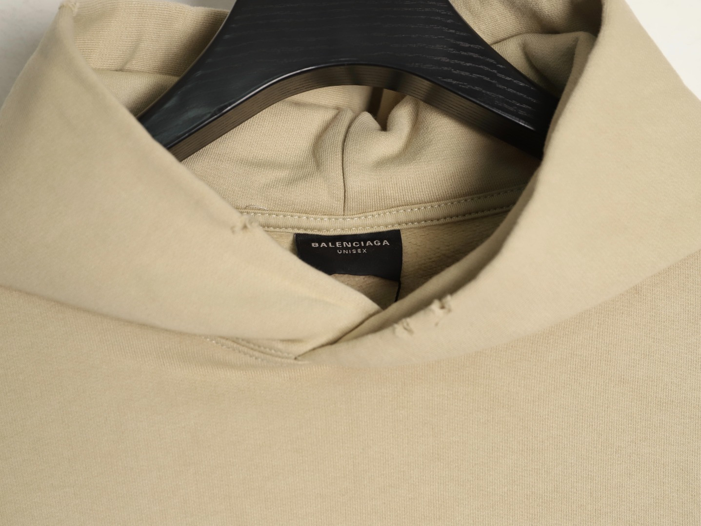 Ba*len*cia*ga 25fw fleece-lined hoodies