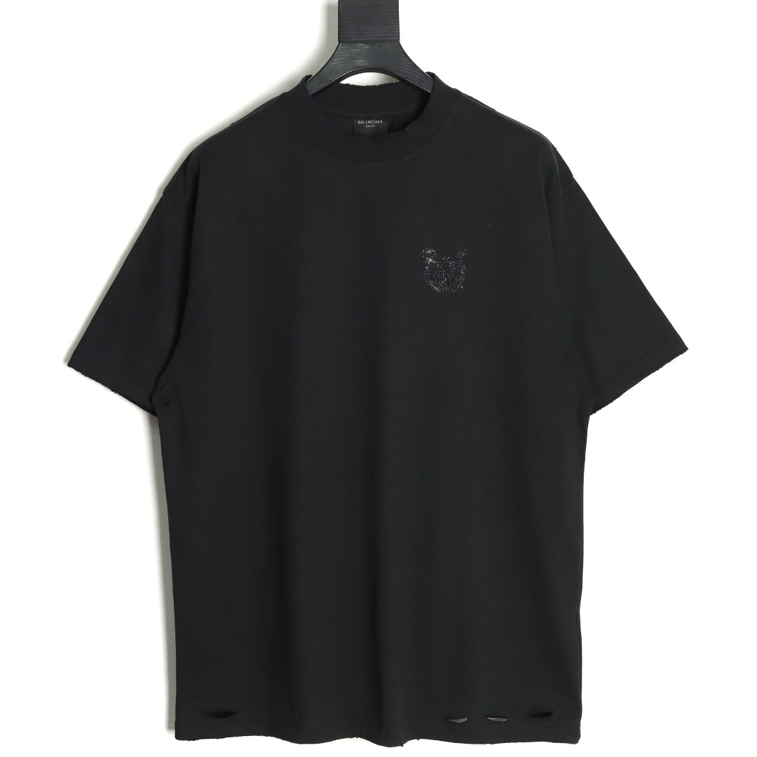 Ba*len*cia*ga 25ss short-sleeved t-shirt