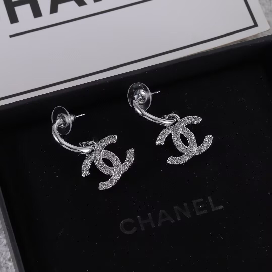 Ch*el earrings