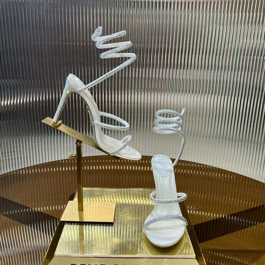 UA RENÉ CAOVILLA Cleo Pumps Sandals 95mm