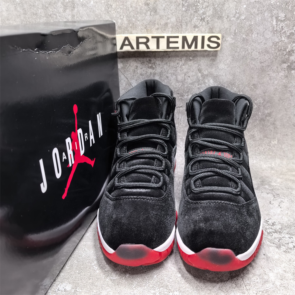 UA Jordan 11 Retro Playoffs Bred