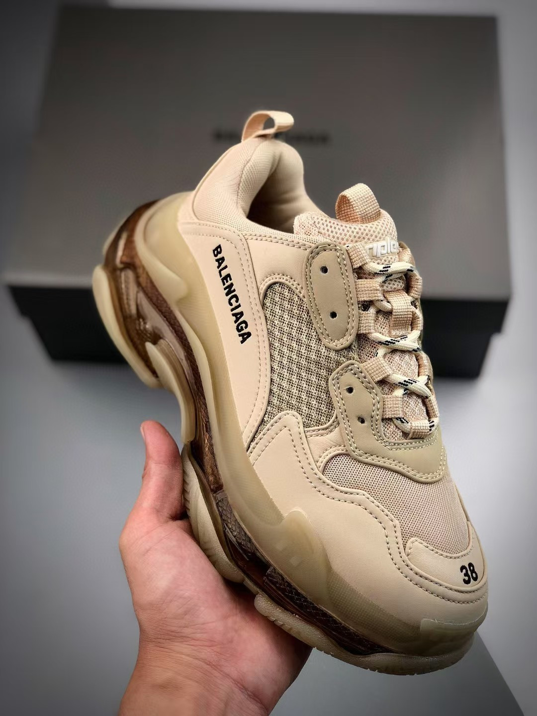 UA Balenciga Triple S Sneaker