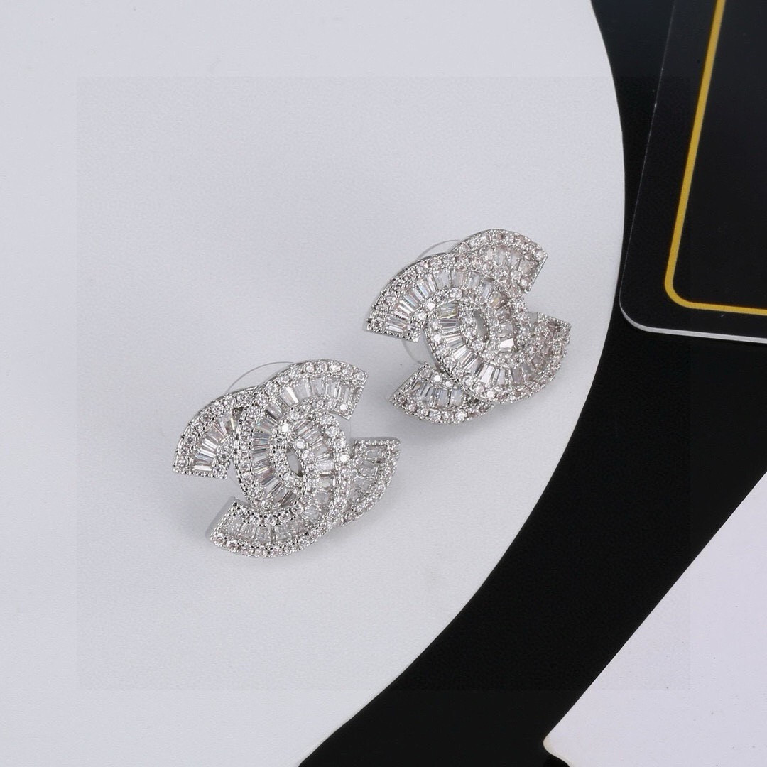 Ch*el earrings