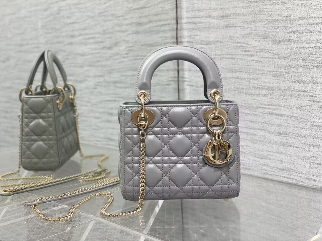 D*or mini lady D*or bag 6.5 x 6 x 3 inches
