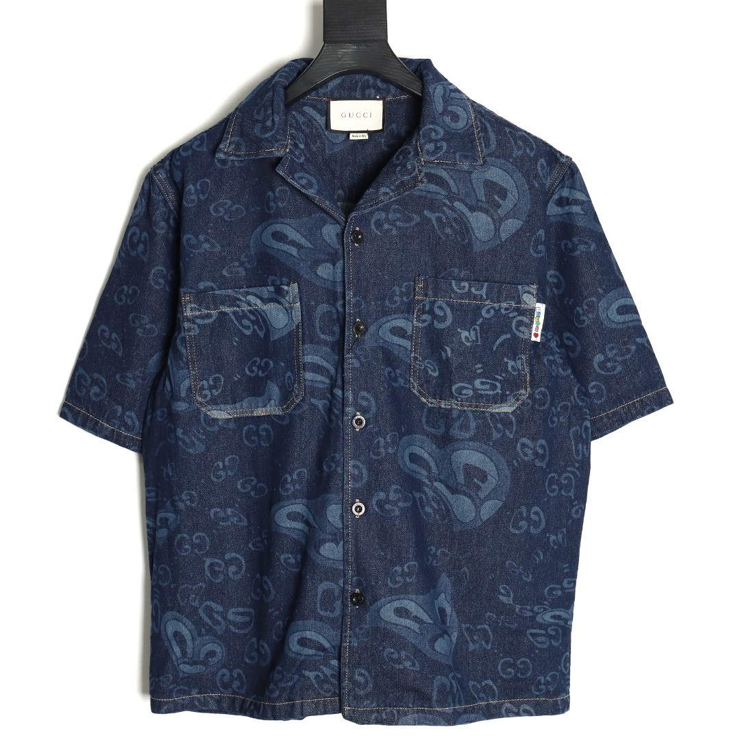 G*u*i gc 25ss short-sleeved shirts