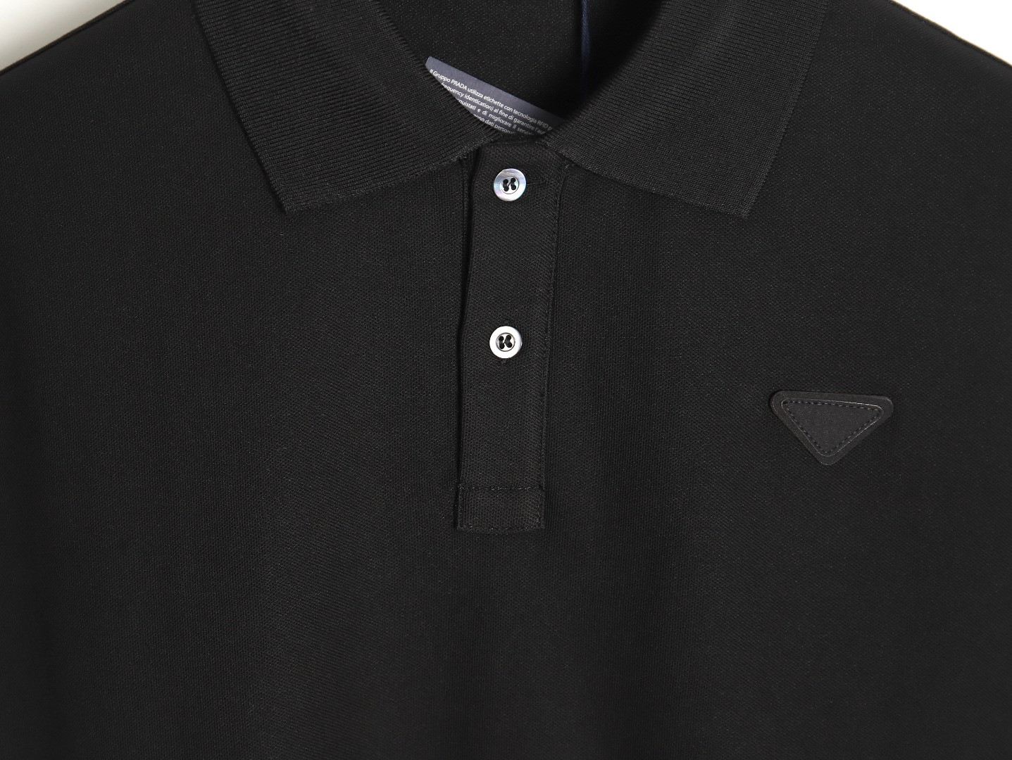 Pra*a prd short-sleeved polo shirt