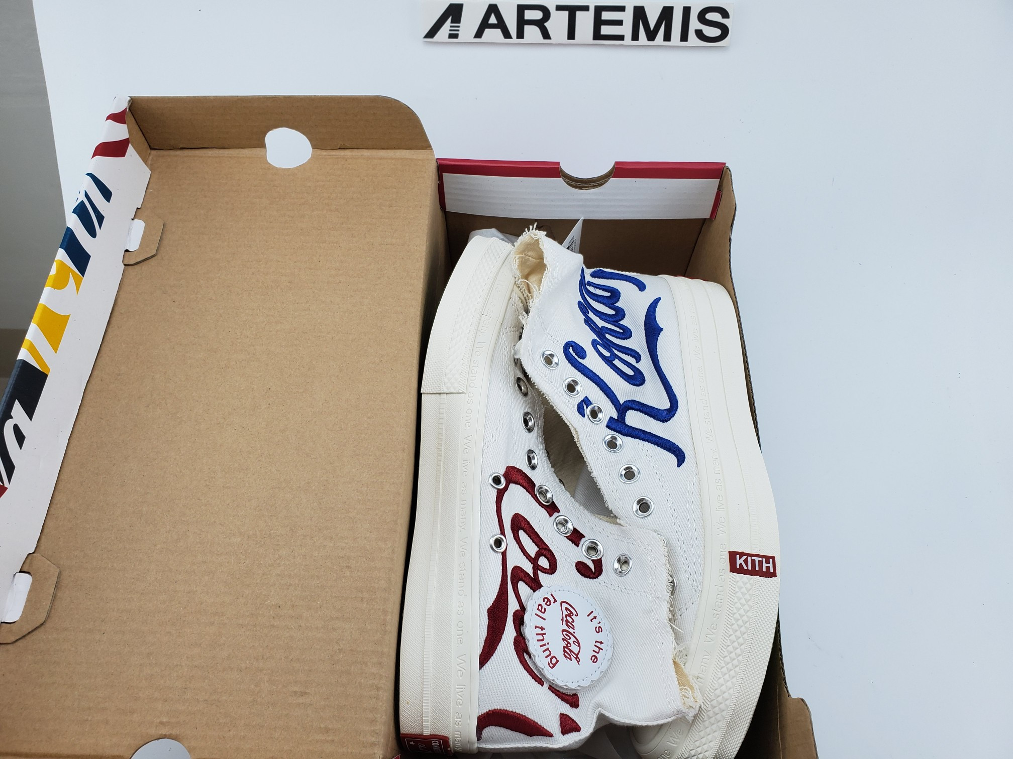 Converse Chuck Taylor All-Star 70s Hi Kith x Coca Cola White