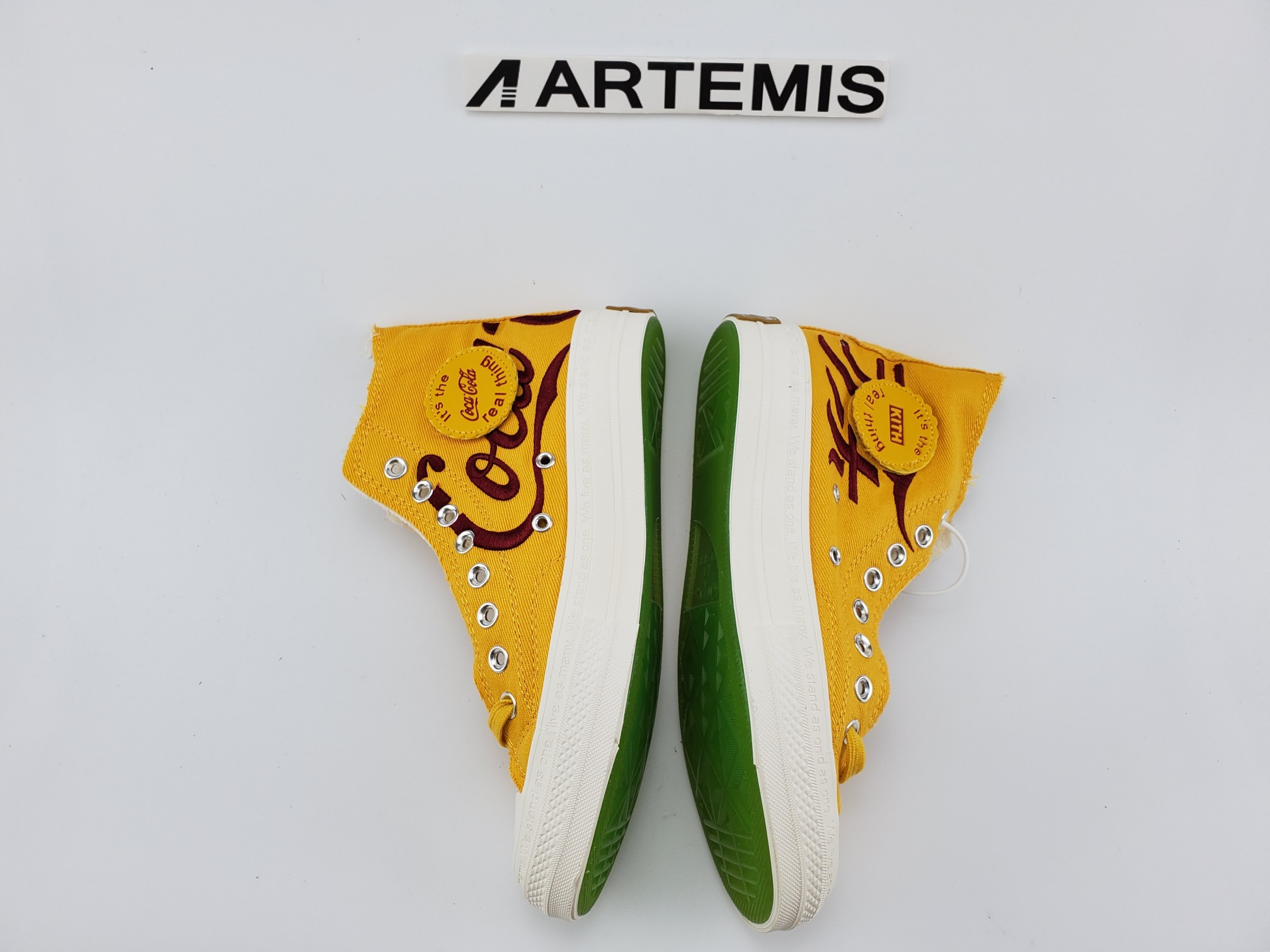 Converse Chuck Taylor All-Star 70s Hi Kith x Coca Cola Yellow