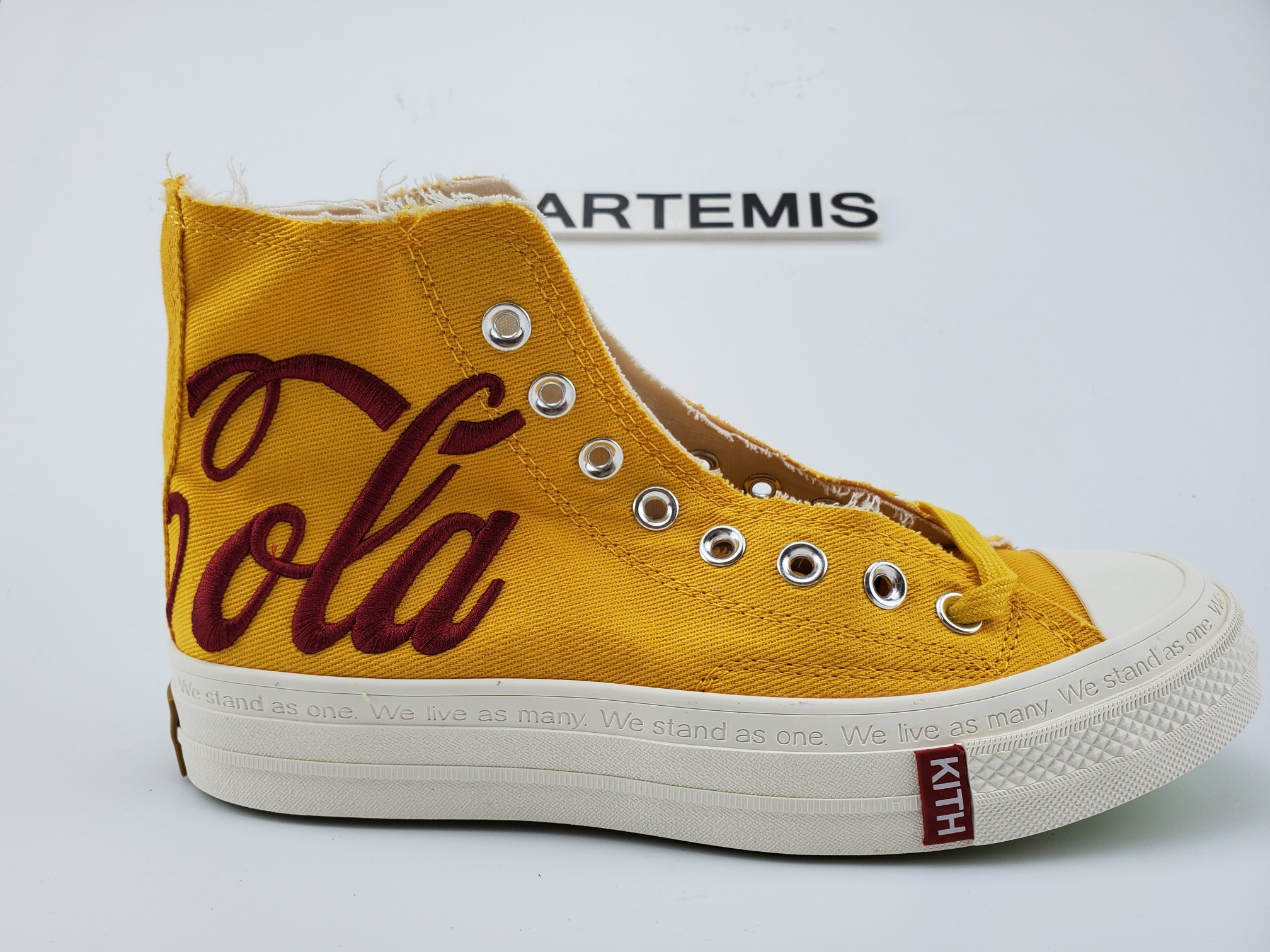 Converse Chuck Taylor All-Star 70s Hi Kith x Coca Cola Yellow
