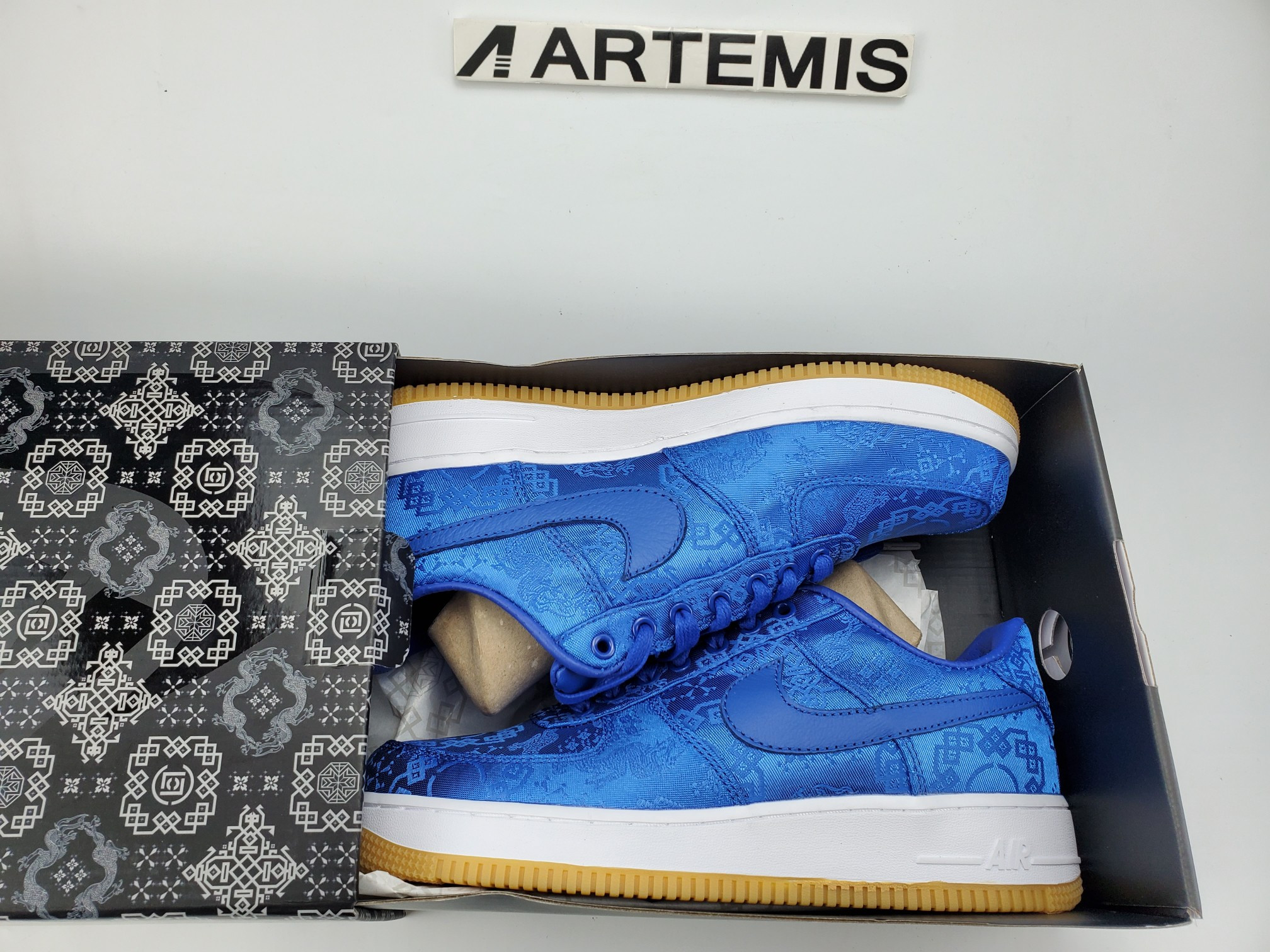 Air Force 1 Low Clot Blue Silk
