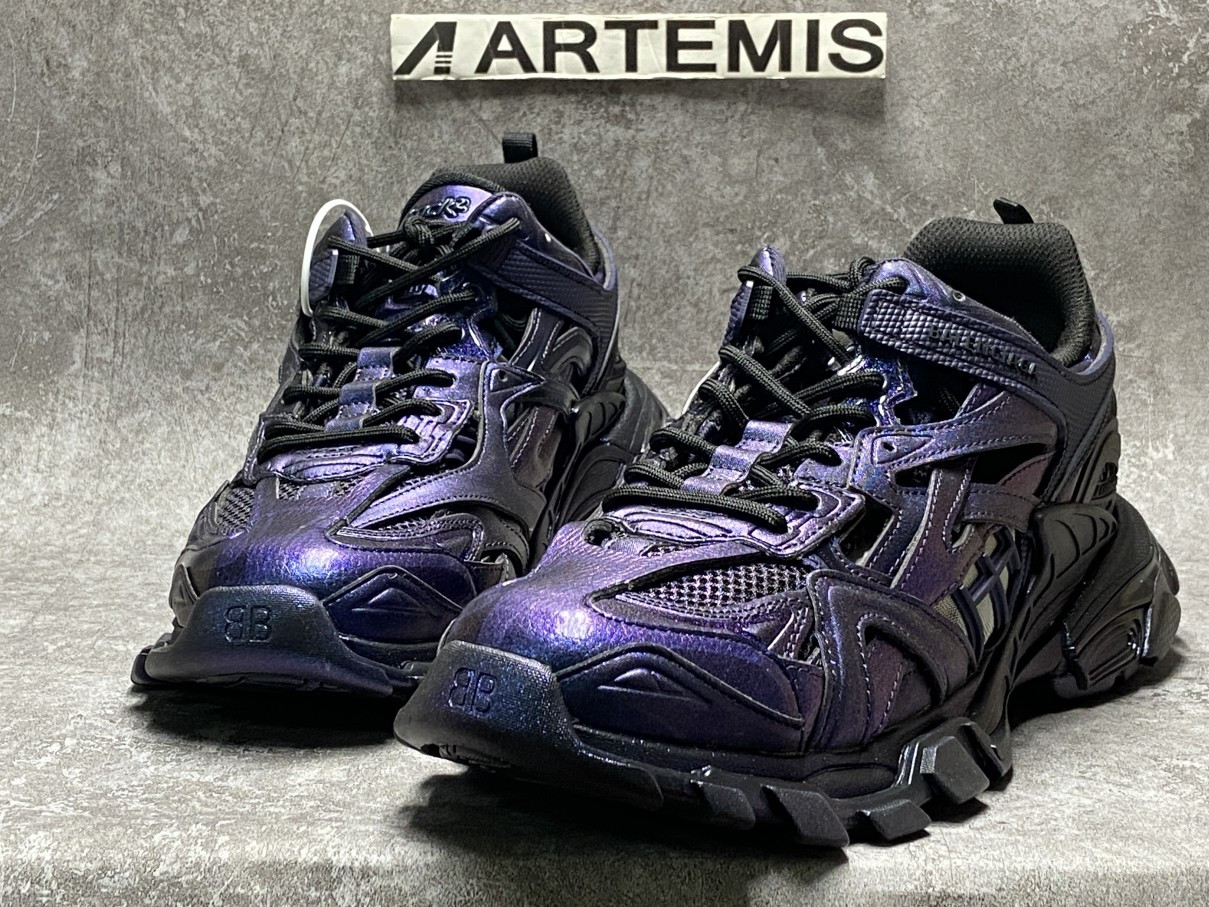 Balenciga Track 2 Metallic Purple