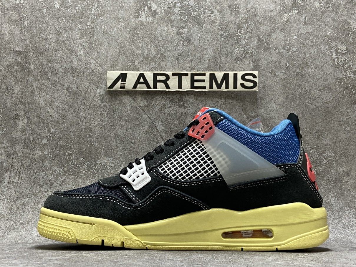 Air Jordan 4 Retro Union Off Noir