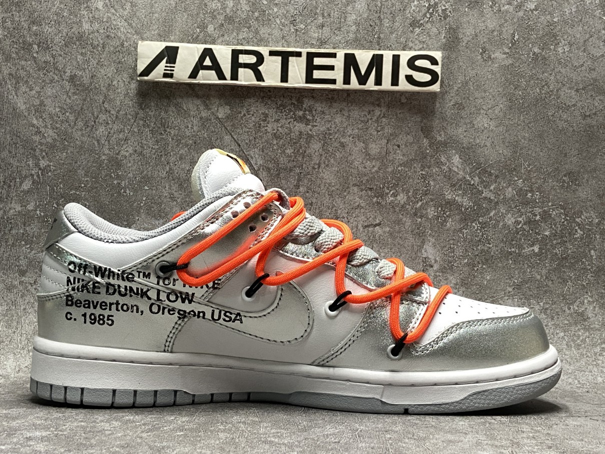 Nike Dunk Low Off-White Silver