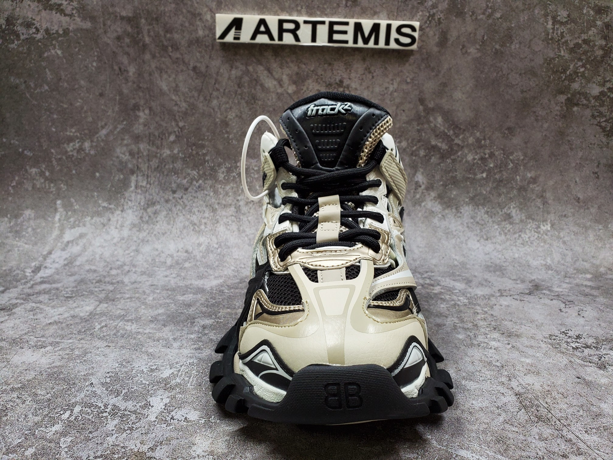 Balenciga Track 2  Black White Grey