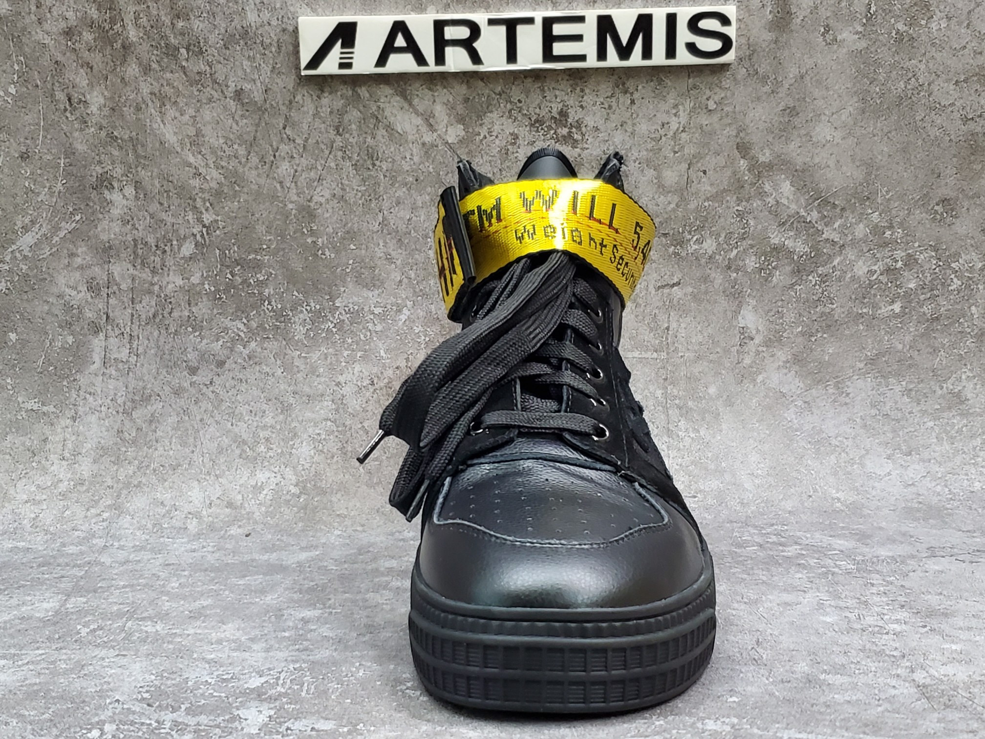 OFF-WHITE Industrial Hi Top Black