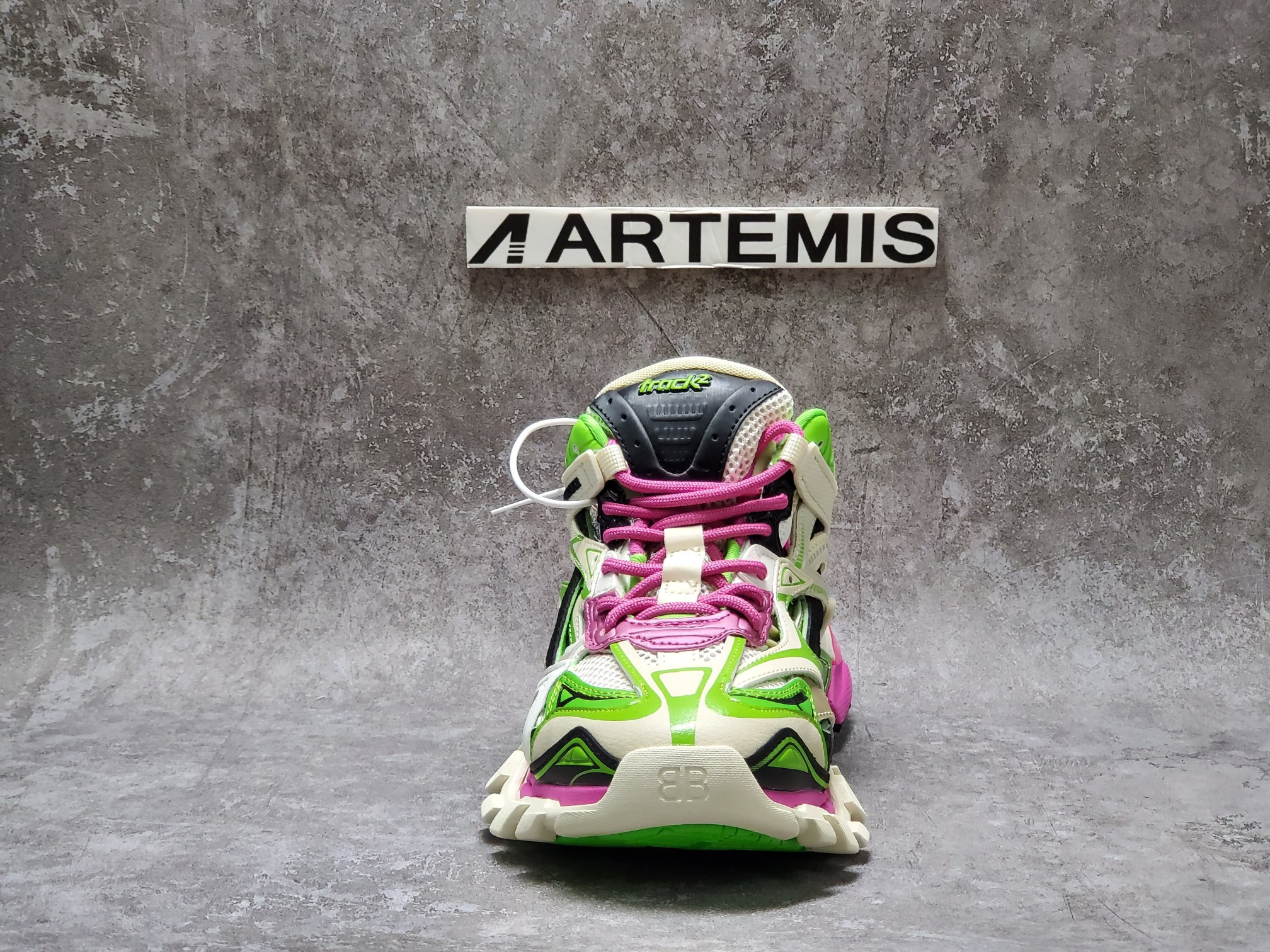 Balenciga Track 2 Pink Green