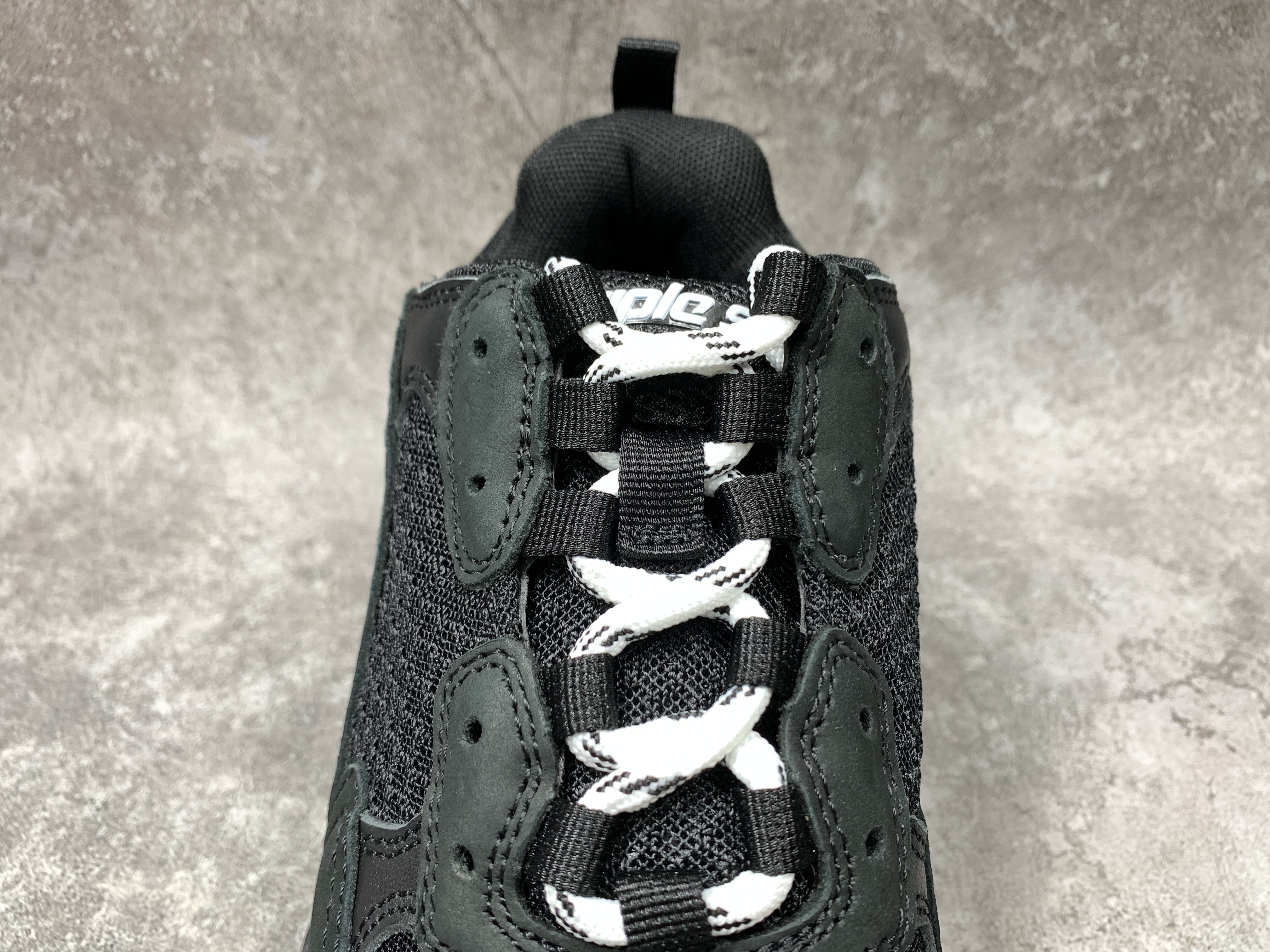 Balenciga Triple S Sneaker Black Yellow