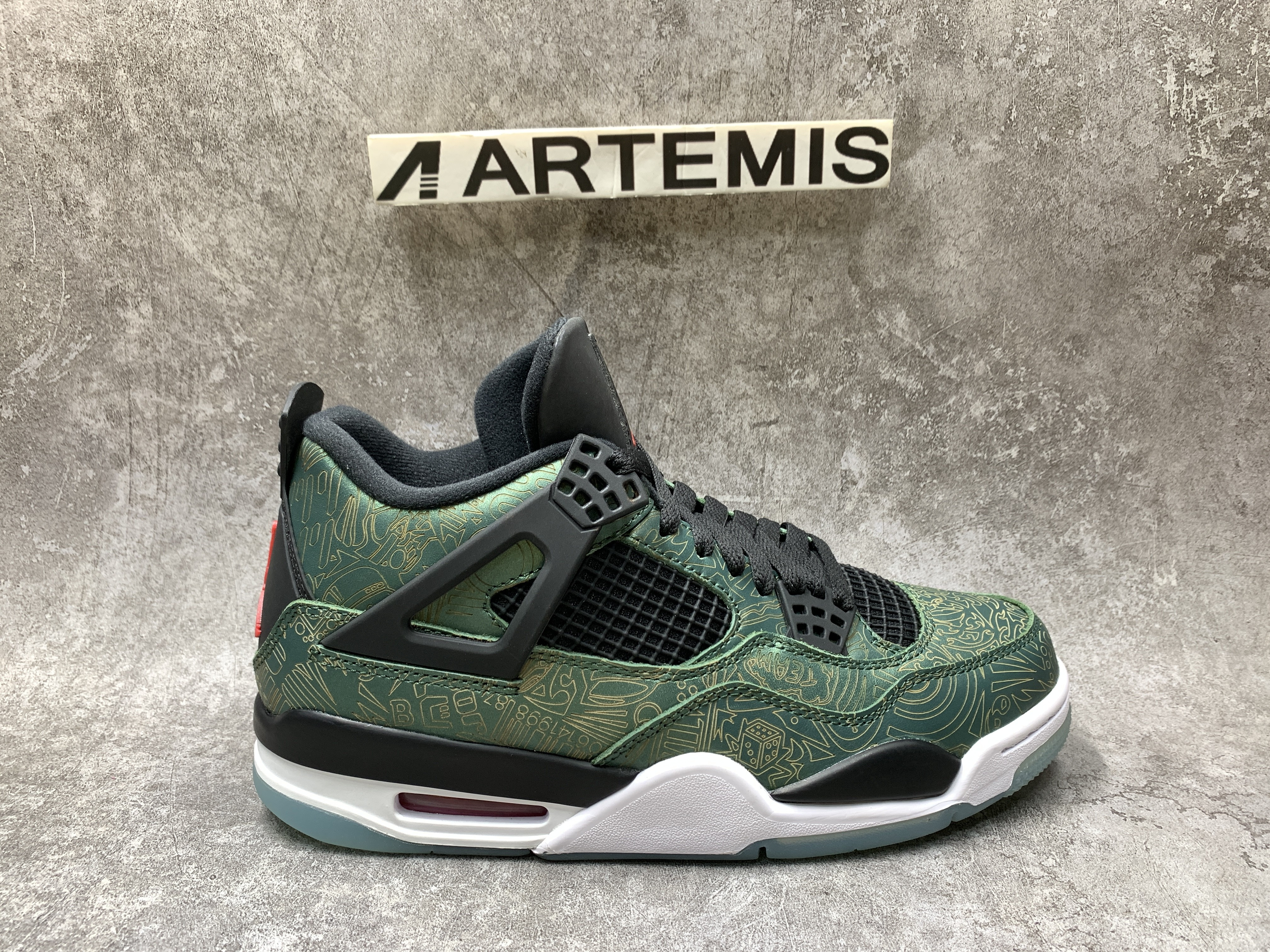 Air Jordan 4 Retro Laser Green