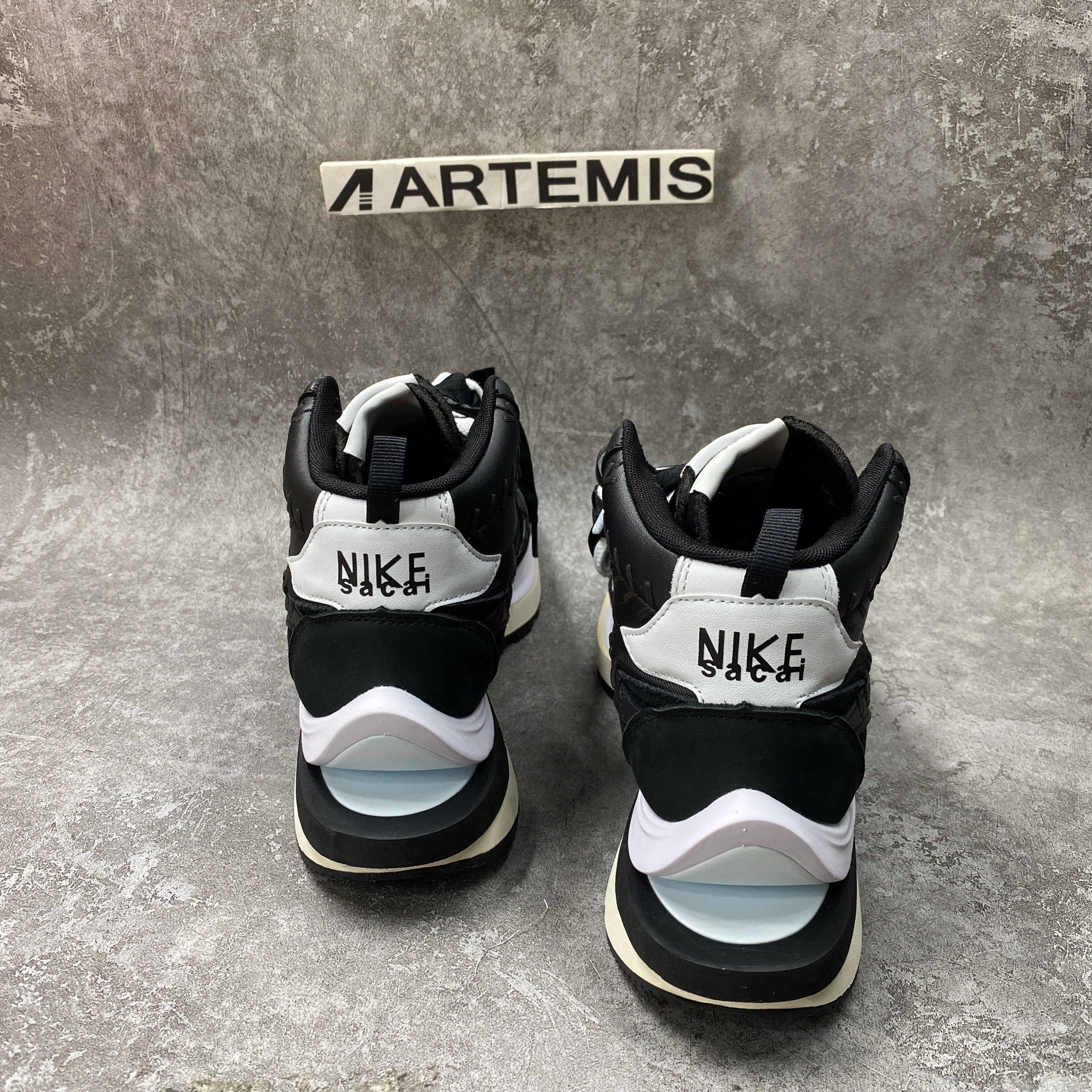 Nike Vaporwaffle Sacai Jean Paul Gaultier Black White