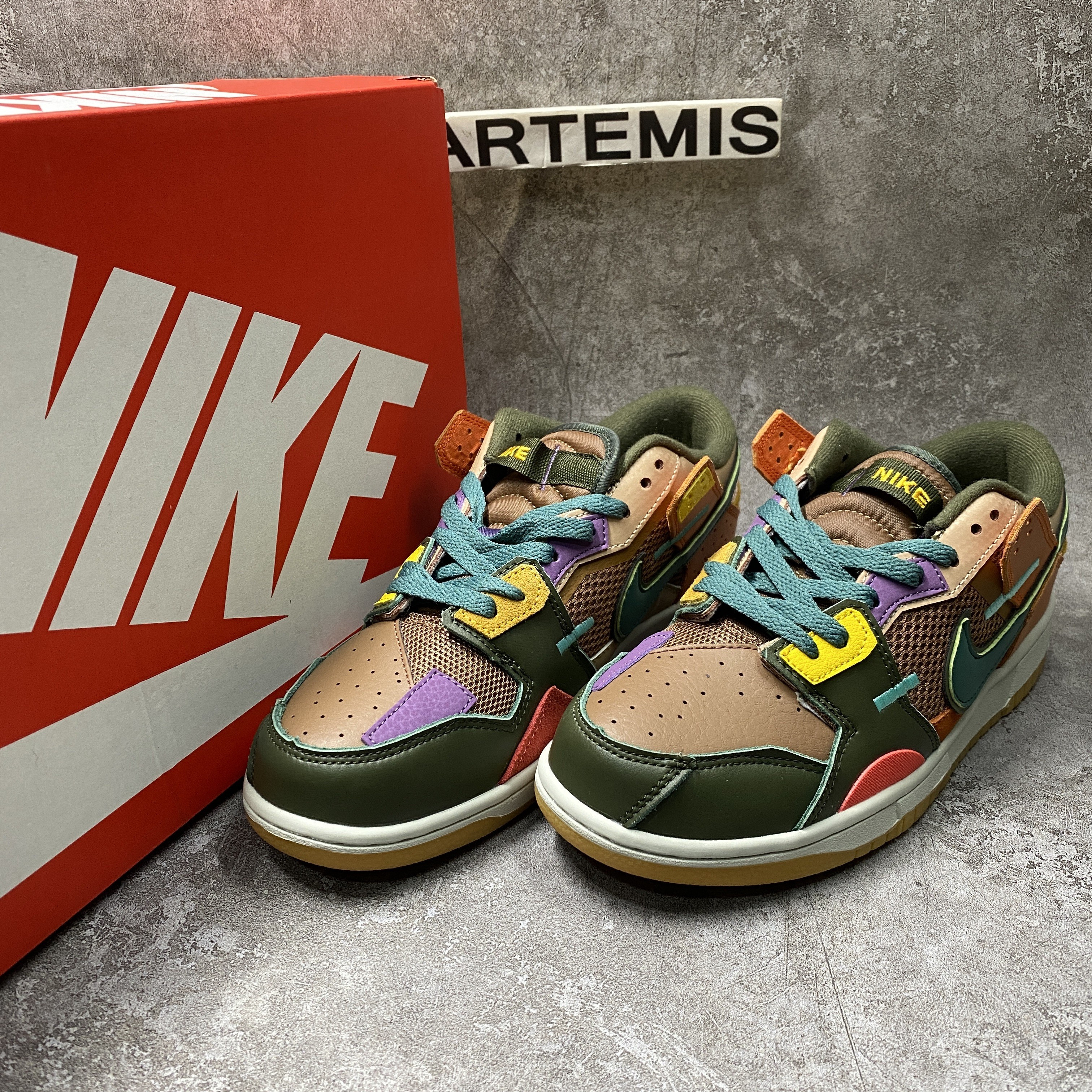 Nike Dunk Low Scrap Archeo Brown