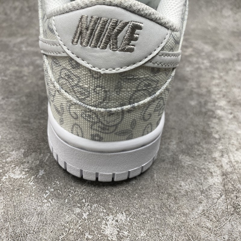 Nike Dunk Low White Paisley