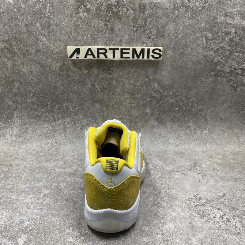 Air Jordan 11 Retro Low Tour Yellow Snakeskin