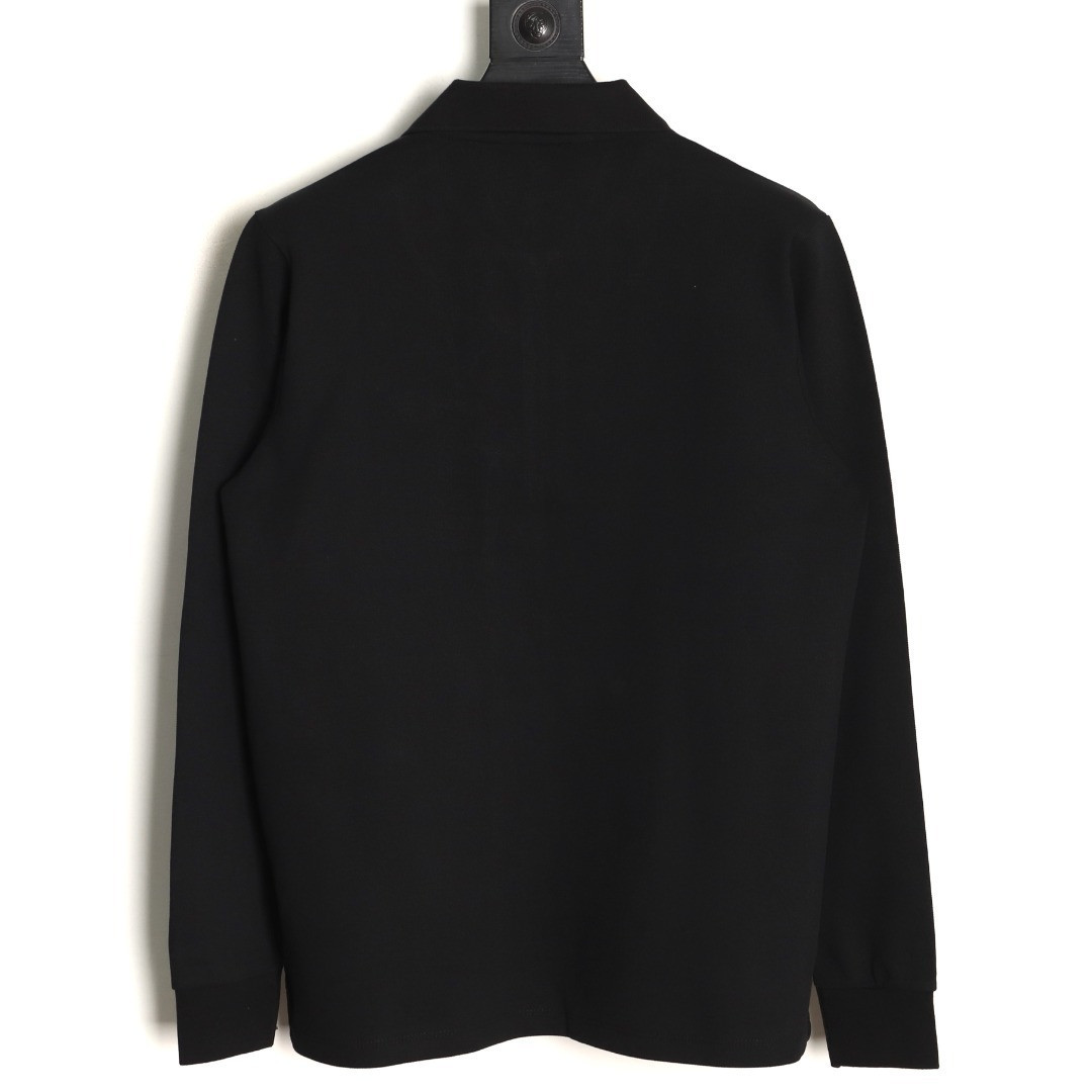 Pra*a long-sleeved polo shirt