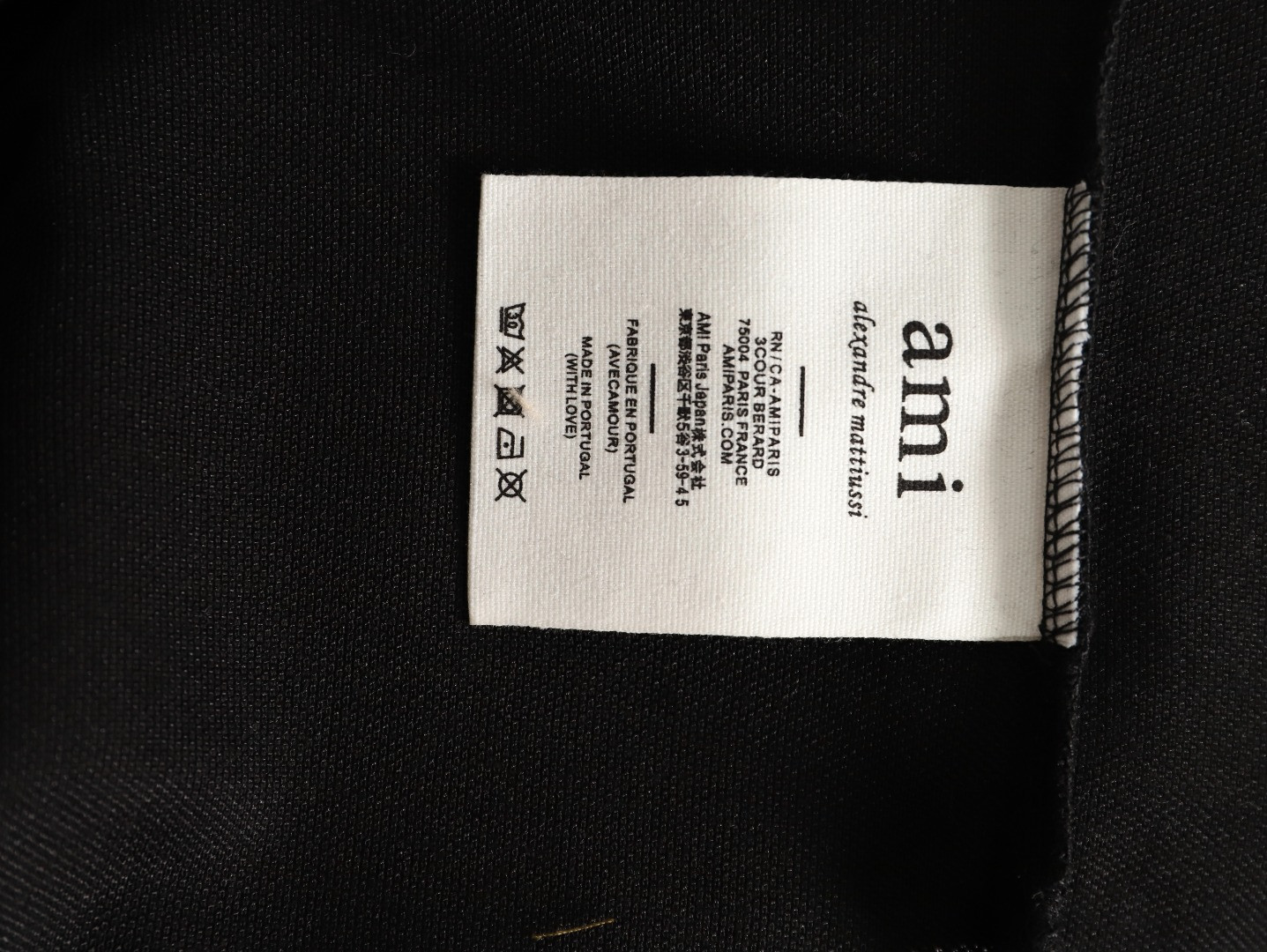 Ami 25SS Short-sleeved Polo shirt