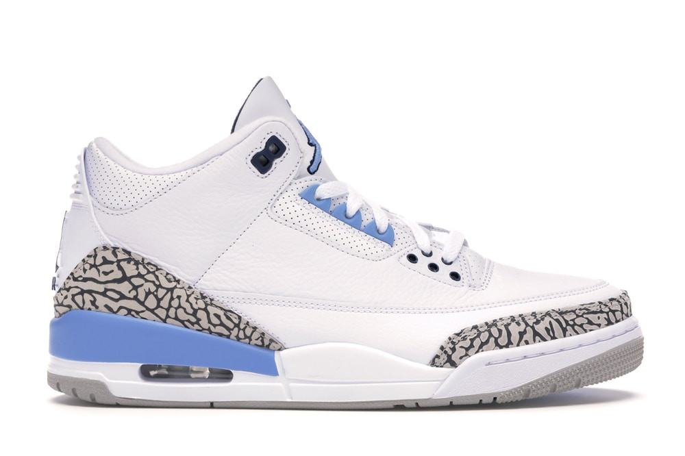 Air Jordan 3 Retro 'UNC' (2020)