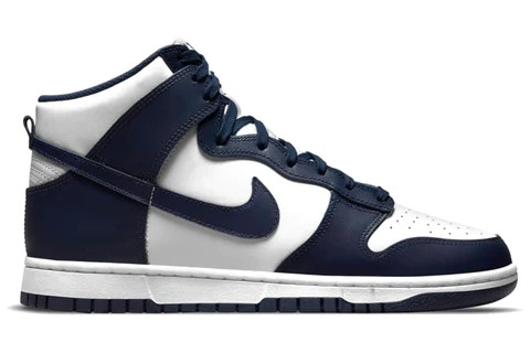 Nike Dunk High Midnight Navy