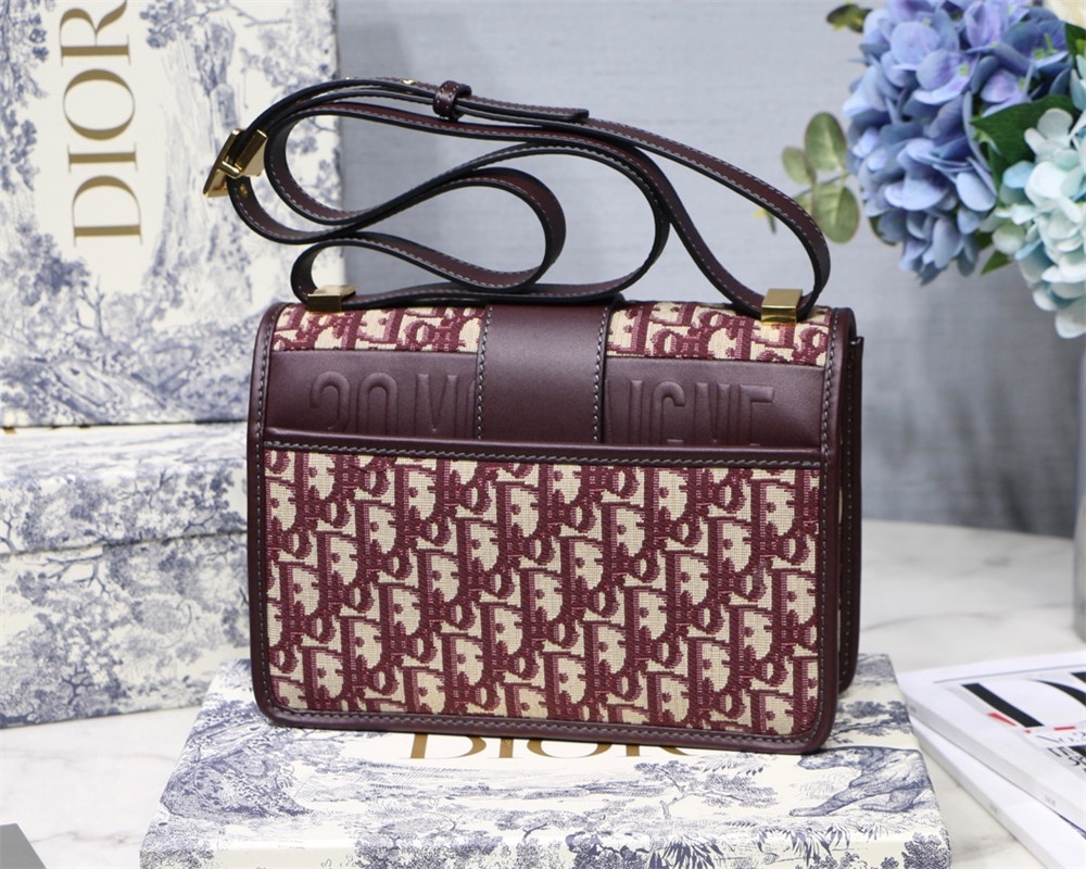 D*or 30 montaigne chain bag rosered 24x18x8 cm
