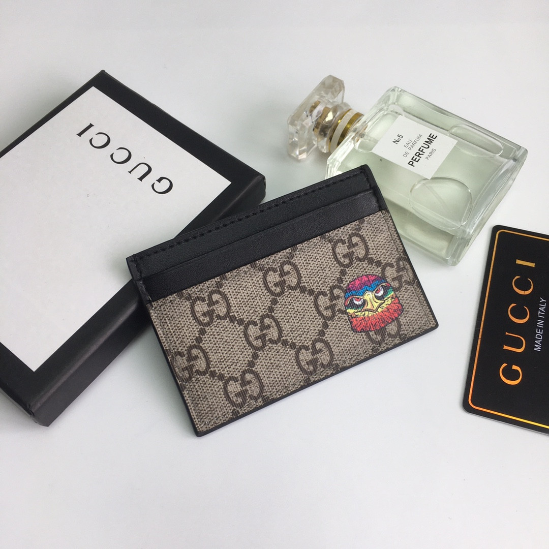 G*u*i gg card case wallet